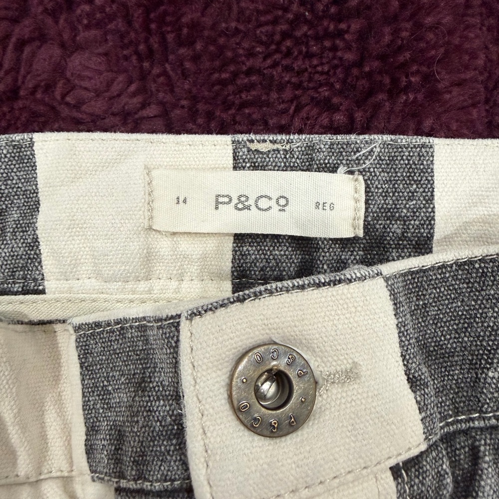 P&Co Service Fatigue Pants - Faded Checkerboard - Picture 5 of 7